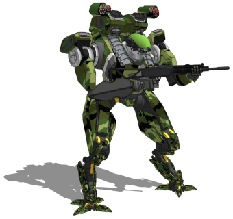 精细机器人模型 (27)